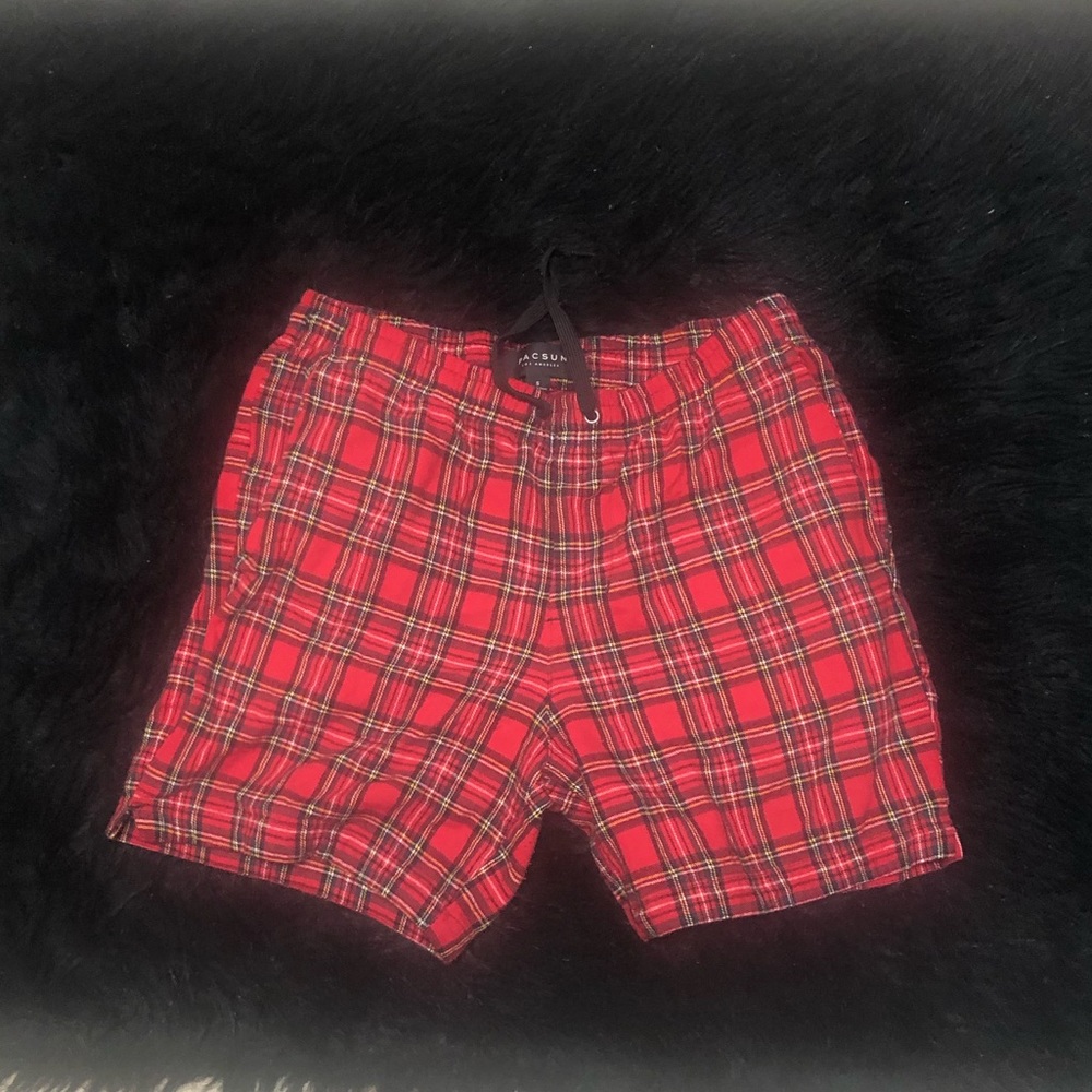 Plaid Shorts